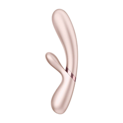 Satisfyer Hot Lover vyhřívaný vibrátor růžový a zlatý