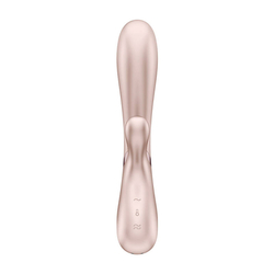 Satisfyer Hot Lover vyhřívaný vibrátor růžový a zlatý