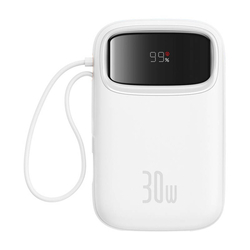 Baseus QPow 2 10000mAh 30W powerbank (white)