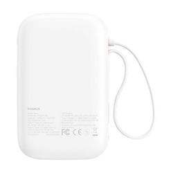 Baseus QPow 2 10000mAh 30W powerbank (white)