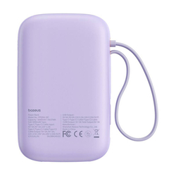 Baseus QPow 2 10000mAh 30W 2xUSB-C powerbank (purple)