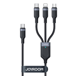 Multifunkční kabel USB na USB-C 2x Lightning Micro Joyroom S-A18