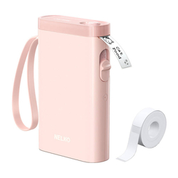 Nelko P21 thermal label printer (pink)