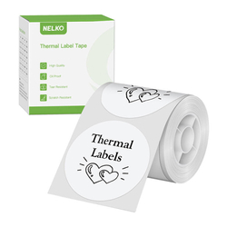 Nelko thermal label for PM220 label printer (white, 50*50 mm)