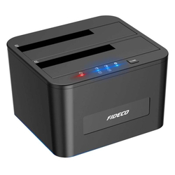 Dokovací/klonovací stanice pro HDD/SSD FIDECO YPZ04S2 (USB 3.0, SATA)