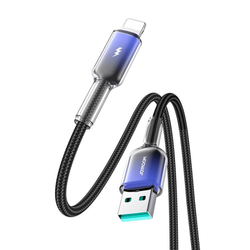 Kabel USB-A Lightning Joyroom S-A42 3A 1,2m černý