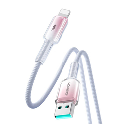 Kabel USB-A Lightning Joyroom S-A42 3A 1,2m bílý