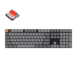 Bezdrátová nízkoprofilová klávesnice Keychron K5 Max RGB Red Switch (černá) [K5M-H1].