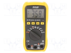 Číslicový multimetr; LCD (2000),podsvětlený; -20÷750°C