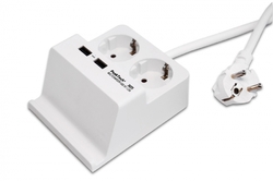 Peaktech 3125 power strip s USB základnou