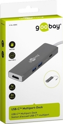 Adaptér Goobay USB-C na HDMI USB-C PD 2xUSB3.0 SD