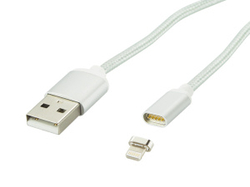 kabel USB A vidlice/iPhone, iPad/iPod Magnetic