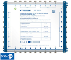 Multiswitch kaskadowy Spaun 9/9 na 16 SMK 99169 FA