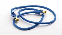 Kabel LAN Patchcord CAT 7 S/FTP niebieski - 20m