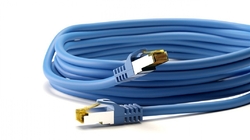 Kabel LAN Patchcord CAT 7 S/FTP niebieski - 20m