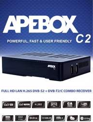 APEBOX C2 COMBO DVB-S2 + DVB-T2/C H.265 IPTV