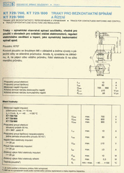 Triak KT729/700 700V/10A          TO64