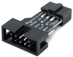 Adaptér 10 Pin na 6 Pin AVR ISP USBASP STK500