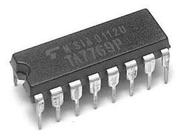 TA7769P - nf zesilovač 2x1W, DIP16