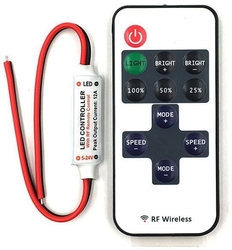 Dálkové ovládání RF 433MHz 12V/6A pro LED pásky, přijímač+vysílač