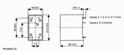 Odrušovací filtr FS 800 2147, 250V/0,5A