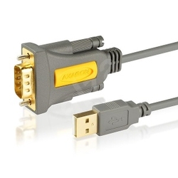 kabel USB A 2.0/sériový RS-232 screw adapter 1,5m