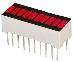 Bargraf SHB10R, 10x LED, červený