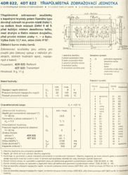 Displej 4DR822A - reflexní podklad