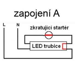 Zářivka LED T8 120cm 230VAC/18W, teplá bílá