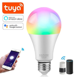 LED žárovka wifi smart TUYA RGB E27 10W, AS-Q9