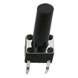 Mikrospínač  6x6mm v=13,5mm