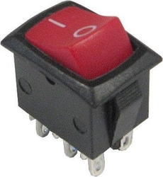 Přepínač kolébkový MRS-202-3, ON-ON 2pol.250V/3A