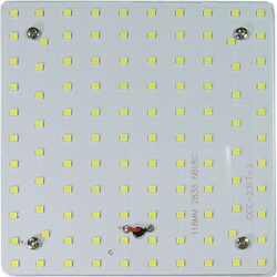 Podhledové světlo LED 12W, 125x125mm, bílé, 230V/18W, přisazené