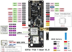 LilyGO TTGO T-Beam LoRa32 GPS NEO-6M 433MHz Wifi modul