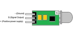 Detektor pohybu, modul PIR HC-SR505