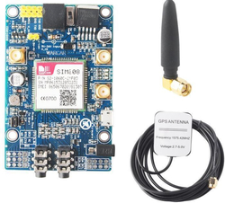 GSM GPRS GPS modul SIM808 s anténou pro Arduino a Raspberry Pi