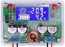 Napájecí modul, regulovatelný step-down měnič 8-60V/3-32V/5A