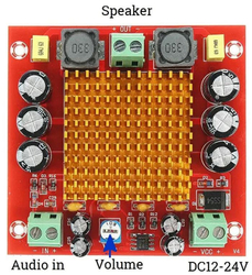 Zesilovač 150W, modul XH-M544 s TPA3116DA