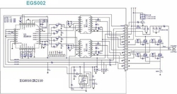 Generátor čisté sinusovky 50/60Hz EGS002 pro měniče DC-AC