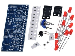 Běžící světlo, stavebnice s NE555+CD4017