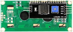 Displej LCD1602A  I2C, 16x2 znaků, modré podsvícení