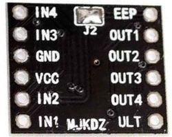 Driver, řadič pro 2 DC motorky 3-10V, modul DRV8833