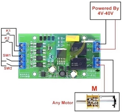 Driver pro DC motor TKS-M8