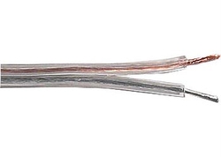 Dvojlinka 2x0,5mm2 CU, 20AWG, průhledná