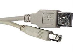 Kabel USB 2.0 konektor USB A / USB B, 1,8m