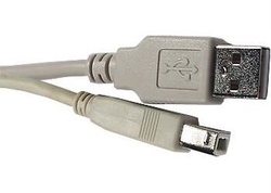 Kabel USB 2.0 konektor USB A / USB B, 3m