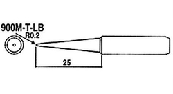 Hrot 900M-T-LB pro mikropájky