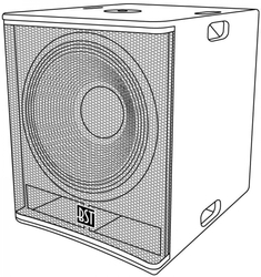 FIRST-SP18S BST subwoofer