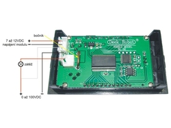 Ampérmetr,voltmetr, wattmetr panelový 10A 100VDC Deek Robot