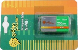 ACCU-6F22-GPW 250mAh